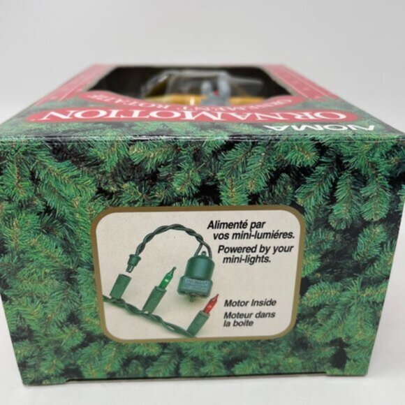 NOMA Ornamotion “Dear Santa” Holiday Christmas Rotating Ornament Vintage - Picture 12 of 13